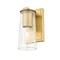 Z-Lite Titus 1 Light Wall Sconce, 4.5in. W x 9.5in. H, Modern Gold 826-1S-MGLD - alternate 3